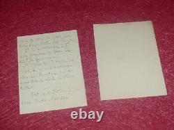 COLL HENRY DAVRAY LETTRE AUTOGRAPHE SIGNEE STUART MERRILL (Poète americain) 1901