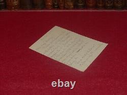 COLL HENRY DAVRAY LETTRE AUTOGRAPHE SIGNEE STUART MERRILL (Poète americain) 1901