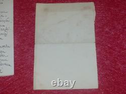 COLL HENRY DAVRAY LETTRE AUTOGRAPHE SIGNEE STUART MERRILL (Poète americain) 1901