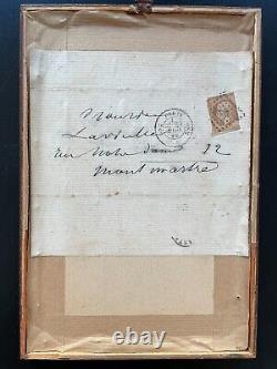 Camille COROT Lettre autographe signée, Paris, mars 1862, 1 page in-8