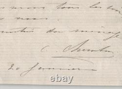Carlo Chérubini Lettre autographe signée & une L. A. S de son épouse 1936 Carlo Chérubini Lettre autographe signée & une L. A. S de son épouse 1936