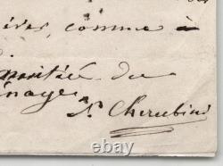Carlo Chérubini Lettre autographe signée & une L. A. S de son épouse 1936