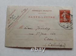 Carte Lettre autographe de Nadar à Madame Jourdey / Achille Béguin Signée