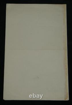 Champfleury Lettre autographe signée Économies forcées 1884 Paris