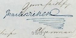 Charles DICKENS Lettre signée Letter signed Henry Vieuxtemps 1861