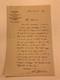 Charles Garnier Architecte Lettre Autographe Sign&eacute;e 12 Xbre 1891