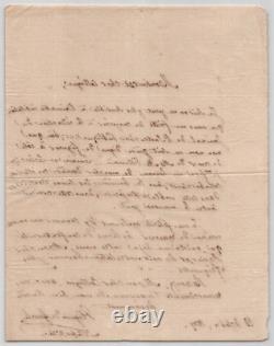 Charles Héguin de Guerle Lettre autographe signée 1807