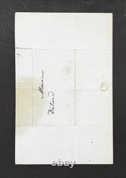 Charles Joseph TRAVIÉS DE VILLIERS Lettre autographe signée Caricaturiste
