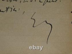 Charles Maurras Longue lettre autographe signée 7pp