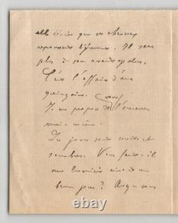 Charles Wagner Pasteur Lettre autographe signée 1903