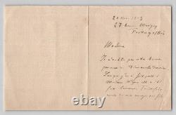 Charles Wagner Pasteur Lettre autographe signée 1903