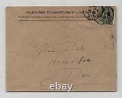 Charles Wagner Pasteur Lettre autographe signée 1903