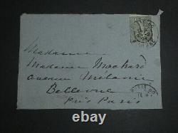 Christine BLAZE-LETTRE AUTOGRAPHE SIGNÉE avec enveloppe à Madame MACHARD- 1804