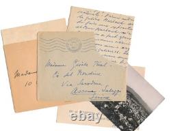 Christine BOUMEESTER Henri GOETZ lettres autographe signées