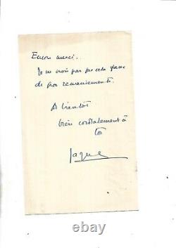 Circa 1942. WW2. Vichy. Collaboration. Lettre autographe signée. Benoist-Mechin