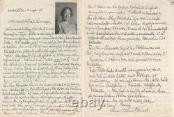 Clara Faisst Compositrice Karlsruhe Photo Musique Autographe Lettre Signée 1932