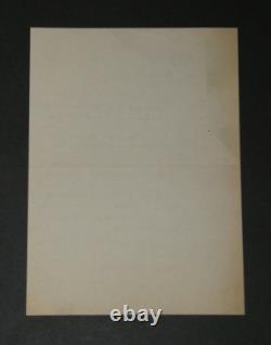 Claude Couturier Lettre autographe signée François Coppée 1913