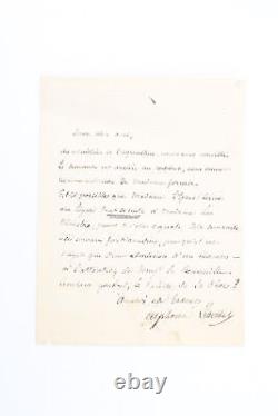 DAUDET Lettre autographe signée EDITION ORIGINALE ENVOI AUTOGRAPHE 1941