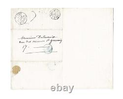 DELACROIX George SAND / Lettre autographe signée / Femmes d'Alger / Ingres