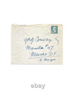 D. H. LAWRENCE / Lettre autographe signée / L'Amant de Lady Chatterley / Scandale