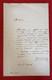 Df4-lettre Autographe Sign&eacute;e-adolphe D'ennery-dramaturge-librettiste