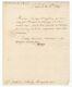 Duc De Richelieu / Lettre Signée (1815) / À Un Mousquetaire Noir / Restauration