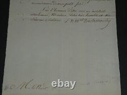 Duc Philippe de Noailles, Lettre autographe signée à Pierre LENOIR, Paris, 1778
