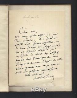 Ed. Originale FRANCE Lucile Chateaubriand jointe une Lettre autographe signée