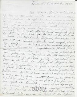 Edith PIAF Lettre autographe signée à Yves MONTAND