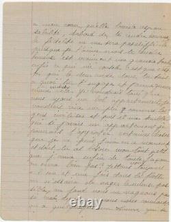 Edith PIAF Lettre autographe signée à Yves MONTAND