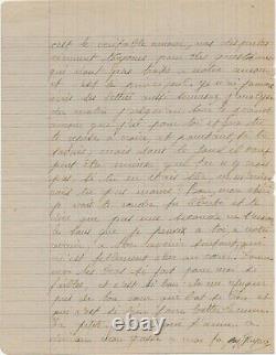 Edith PIAF Lettre autographe signée à Yves MONTAND