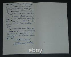 Edouard CADOL Ensemble de 7 lettres autographes signées, 1865-1884, 10 pages