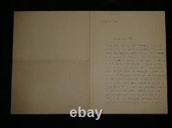 Edouard Julia Journaliste 3 LETTRES AUTOGRAPHES SIGNÉES À Léon Daudet
