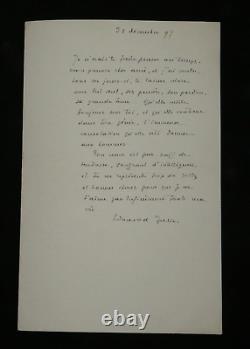Edouard Julia Journaliste 3 LETTRES AUTOGRAPHES SIGNÉES À Léon Daudet