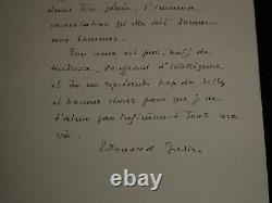 Edouard Julia Journaliste 3 LETTRES AUTOGRAPHES SIGNÉES À Léon Daudet