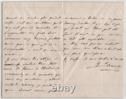 Elisa Napoleone BACIOCCHI -Lettre autographe signée 1846