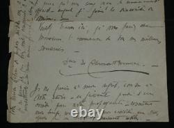 Élisabeth de Clermont Tonnerre Lettre autographe signée 1916