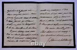 Émile DEUTSCH DE LA MEURTHE BELLE LETTRE AUTOGRAPHE SIGNÉE DU 29 MAI 1922