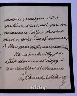 Émile DEUTSCH DE LA MEURTHE BELLE LETTRE AUTOGRAPHE SIGNÉE DU 29 MAI 1922