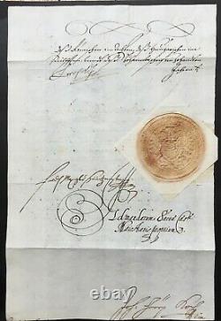 Empereur LEOPOLD I (Saint-Empire) Kaiser HRR- Lettre signée Letter signed-1666