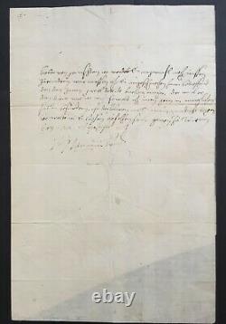 Empereur Maximilien II Rare lettre autographe signée Chancelier de Bohème