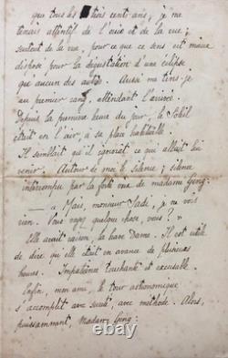 Erik SATIE Belle lettre autographe signée, toute en ironie (1905)