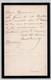 Ernest Baroche Lettre Autographe Sign&eacute;e Gr&acirc;ce Imp&eacute;riale Accord&eacute;e Xix&egrave;me