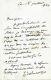 Eugène Delacroix / Lettre Autographe Signée Moins D'un Mois Avant Sa Mort (1863)