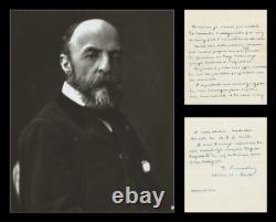 Eugène Fromentin (1820-1876) Écrivain & peintre Lettre autographe signée