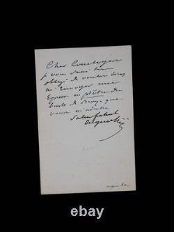Eugene SUE lettre autographe signée