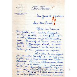 FERNANDEL Rare Correspondance autographe signée 4 belles lettres + contrat