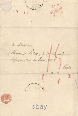 Félicité de LAMENNAIS lettre autographe signée Librairie classique L'Imitation