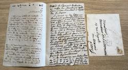 Félix-Sébastien Feuillet de Conches LETTRE AUTOGRAPHE SIGNÉE
