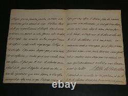 Fenelon Belle Lettre Autographe Signee A L'abbe Dubois Versailles 3 Pages 1691